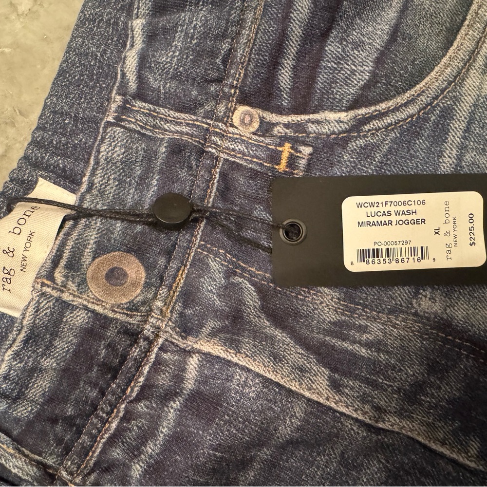 Rag & Bone Miramar Jogger in Indigo